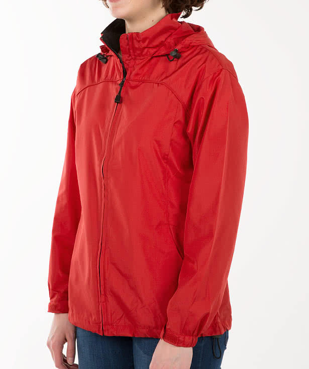 North End Women's Full Zip Hooded Jacket - Embroidered