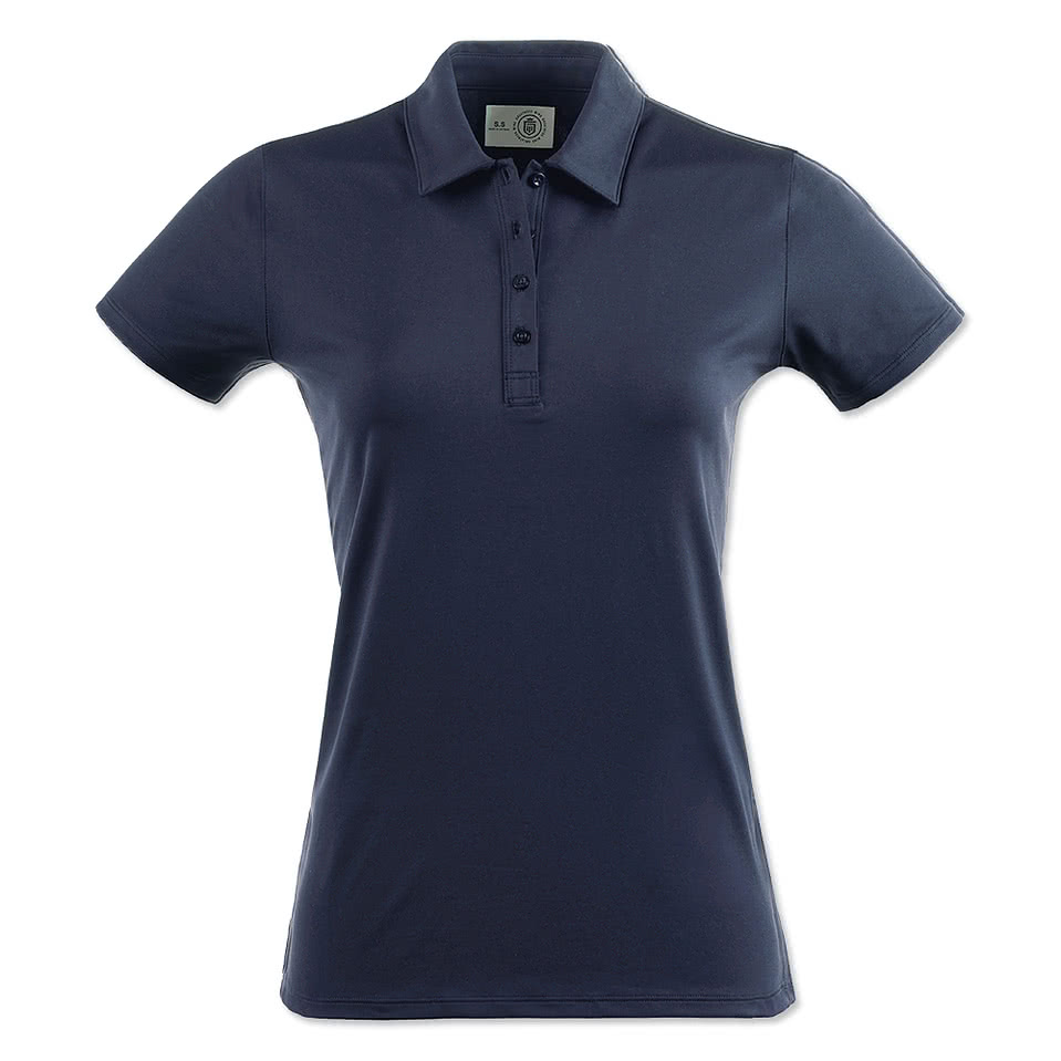 Greatness Wins Women's Athletic Tech Recycled Performance Polo
