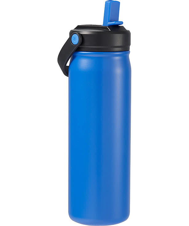 20 oz. Carpo Recycled Stainless Steel Water Bottle with Flip Straw