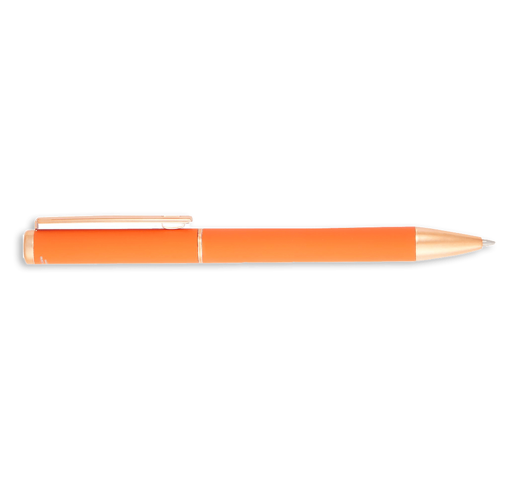 Full Color Harper Soft Touch Recycled Aluminum Gel Pen (black ink)-default