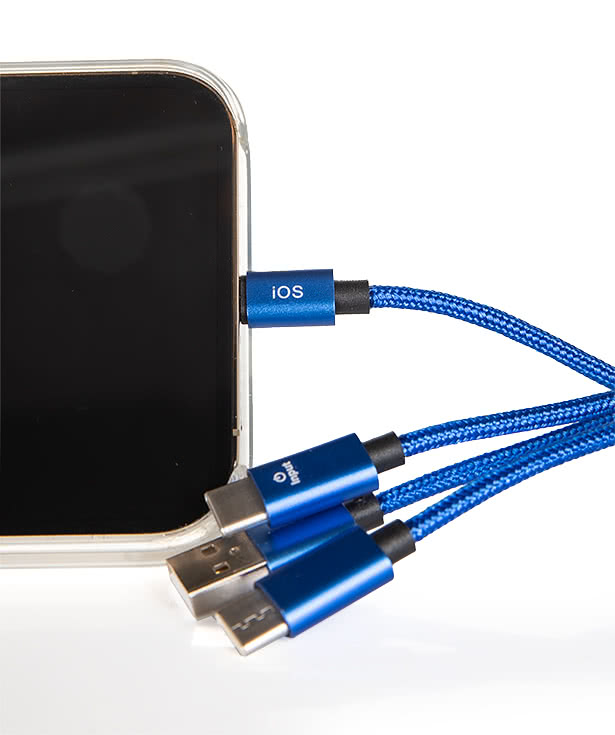 4-In-1 Aluminum Charging Cable