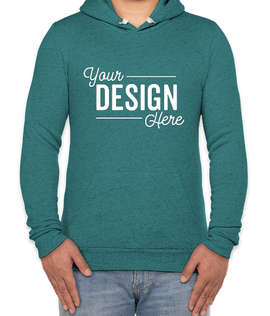 Royal Apparel USA-Made Tri-Blend Pullover Hoodie - Color: Tri Pine