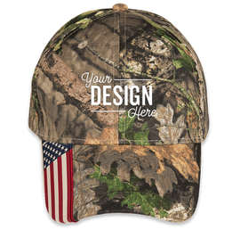 Outdoor Cap Realtree Xtra® Camo American Flag Hat - Color: Mossy Oak Country