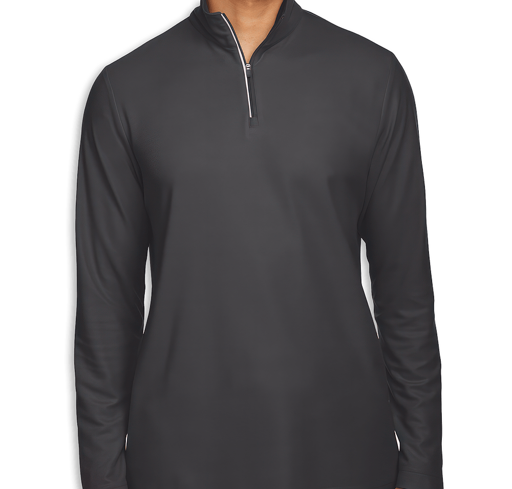 Core 365 Fusion ChromaSoft Pique Quarter Zip Sweatshirt - Embroidered-default