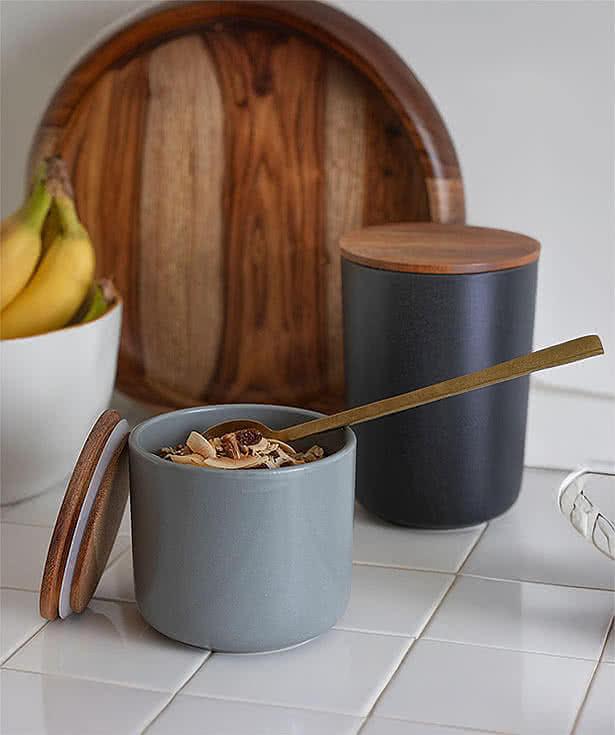 Be Home Brampton Large Stoneware Container
