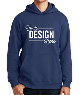 Port & Company Fan Favorite Pullover Hoodie - Color: Team Navy