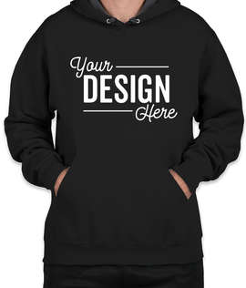 Fruit of the Loom Sofspun Pullover Hoodie - Color: Black