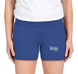 Augusta Women's 4" Compression Shorts - Color: Royal