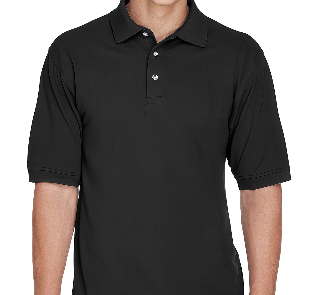 Harriton Easy Blend Pique Polo - Printed-default