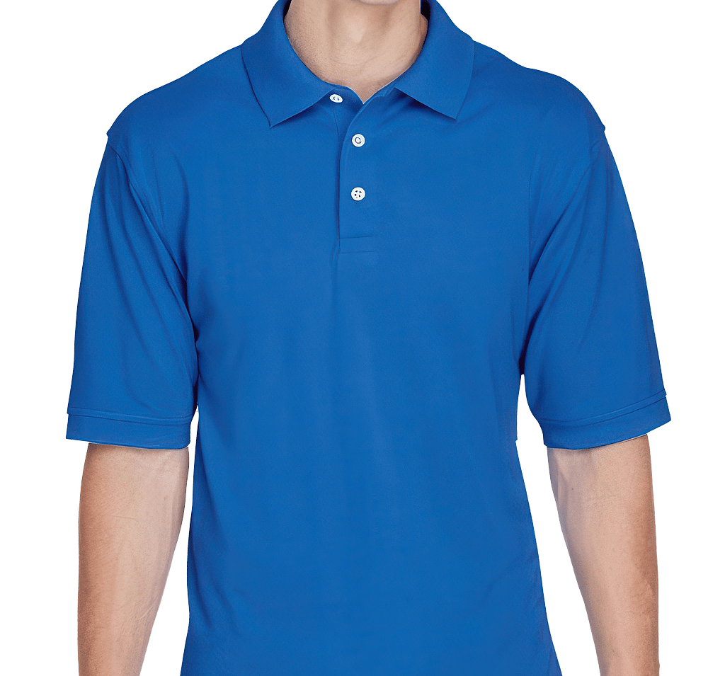 Harriton Easy Blend Pique Polo - Printed-default