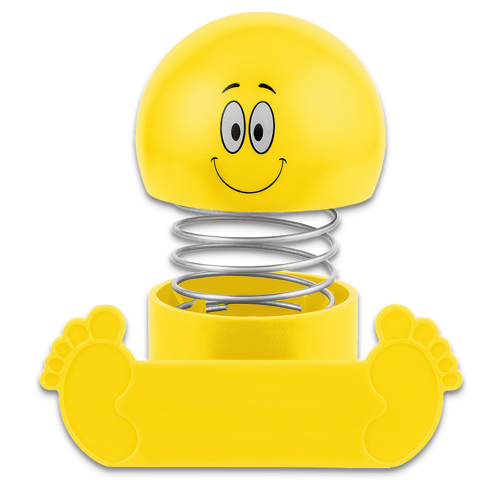 Smiley Bobble Head Phone Holder-default