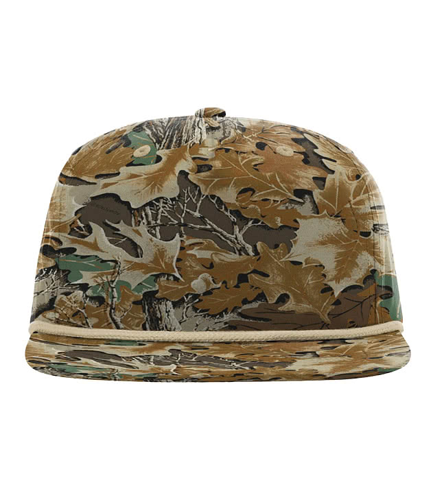 Richardson Umpqua Camo Snapback Baseball Hat - Embroidered