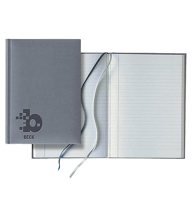Castelli Debossed Tucson Grande Perforated Lined Hard Cover Notebook