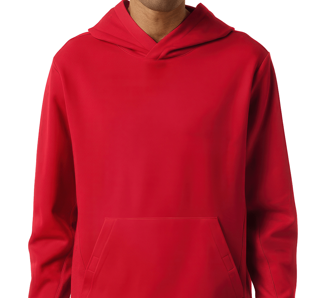Team 365 Squad Tech Fleece Performance Pullover Hoodie-default