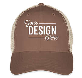 Sportsman Vintage Trucker Hat - Color: Brown / Khaki