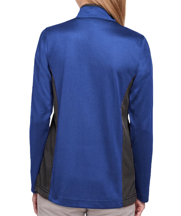 Harriton Women's Flash Snag Protection Plus Quarter Zip Performance Shirt