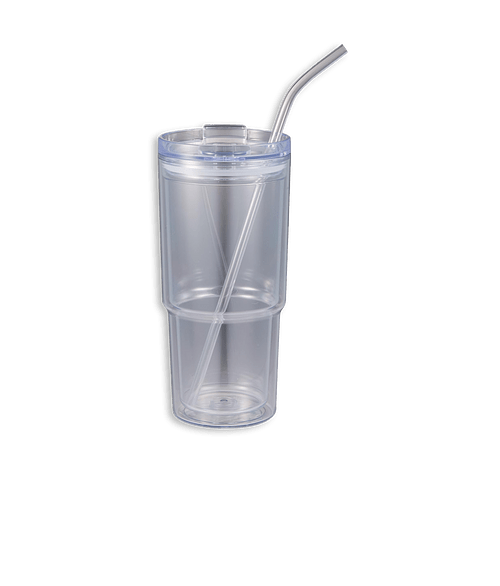 Full Color 24 oz. Mia Recycled Acrylic Tumbler in Clear