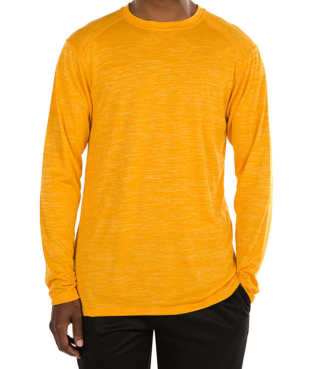 Augusta Tonal Heather Long Sleeve Performance Shirt