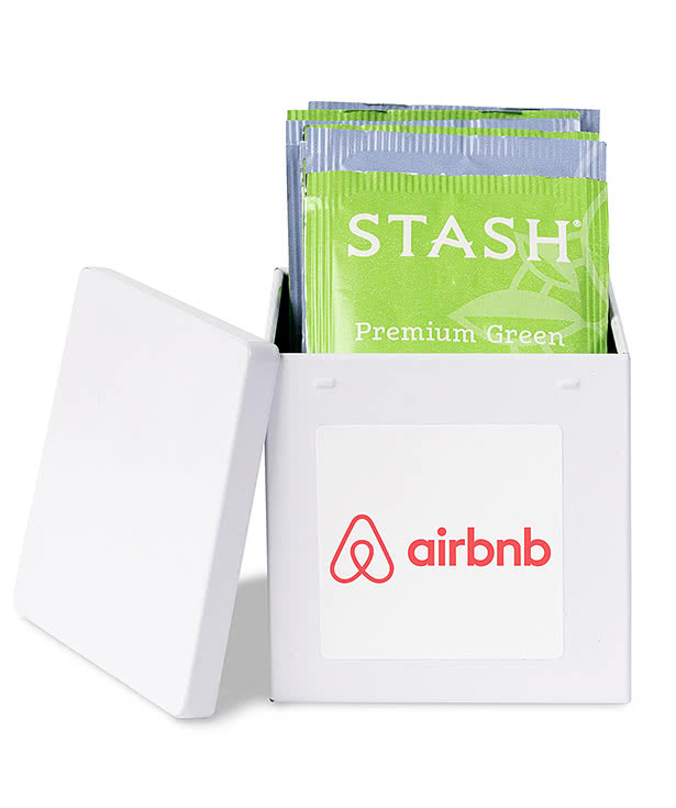 Full Color Stash Tea Assortment Canister Tin