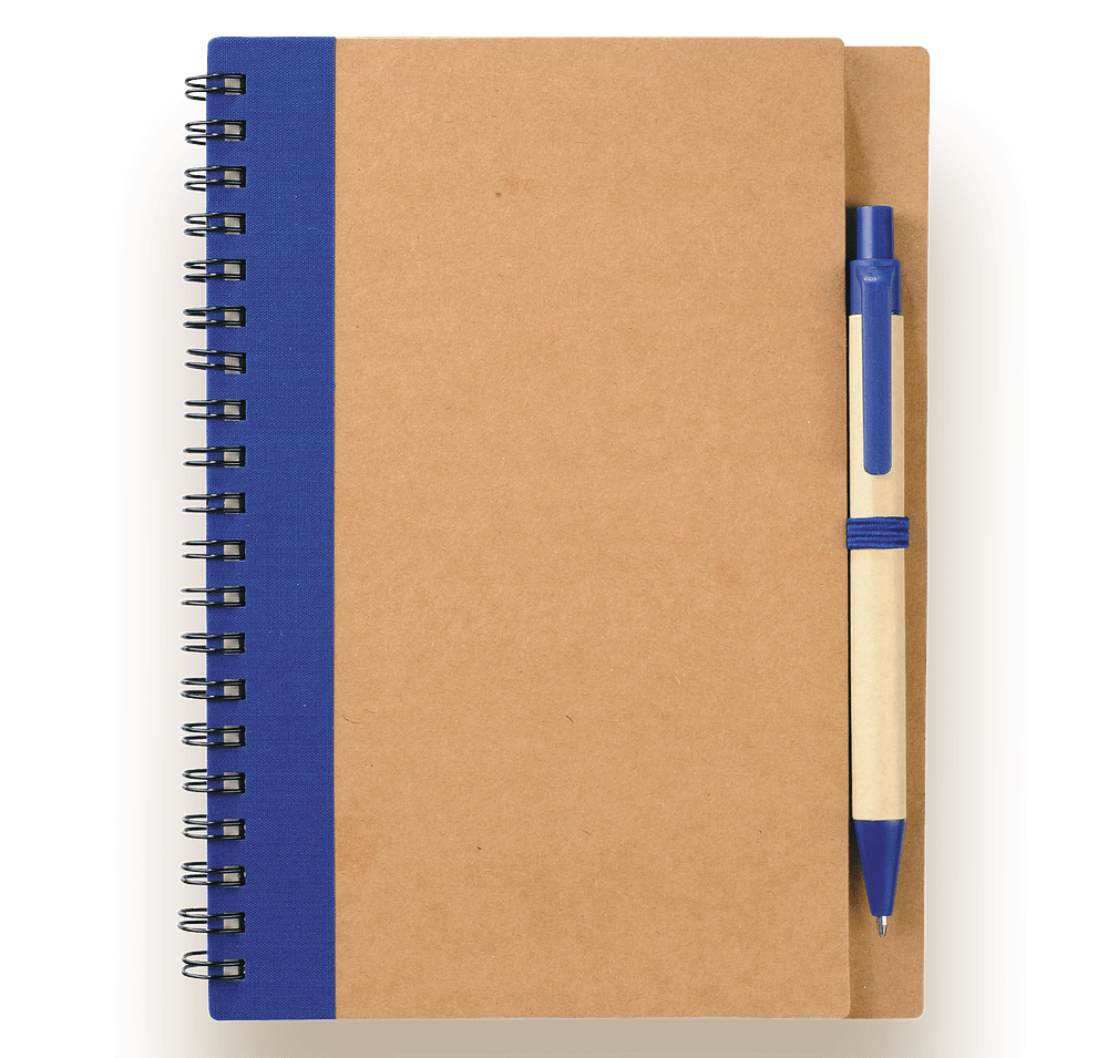 Eco Spiral Notebook with Pen-default