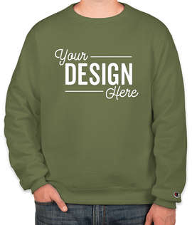 Champion Powerblend Crewneck Sweatshirt - Color: Fresh Olive