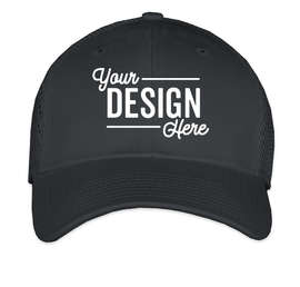 New Era 39THIRTY Stretch Fit Trucker Hat - Color: Charcoal