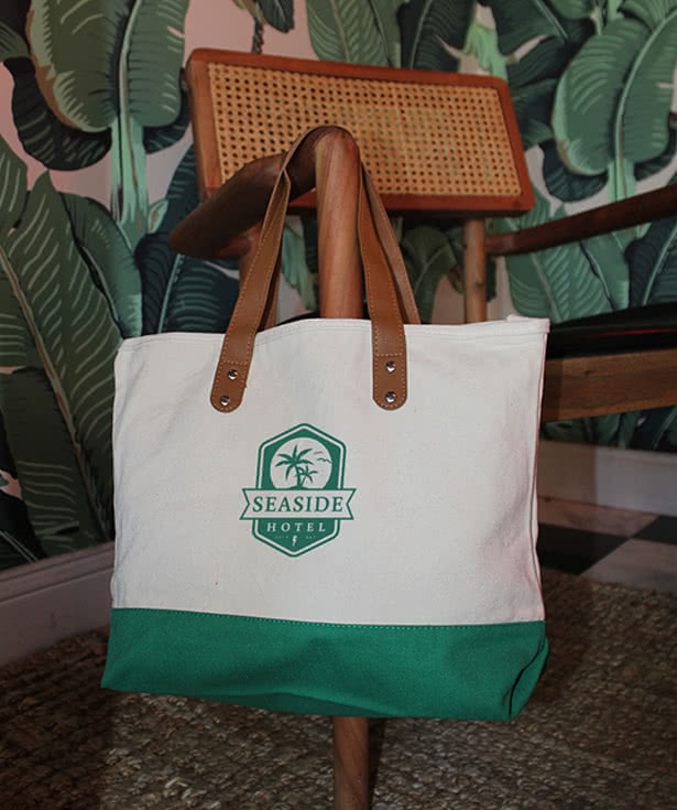 Alison Cotton Canvas Tote Bag