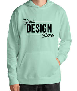 Delta Pullover Hoodie - Color: Celadon