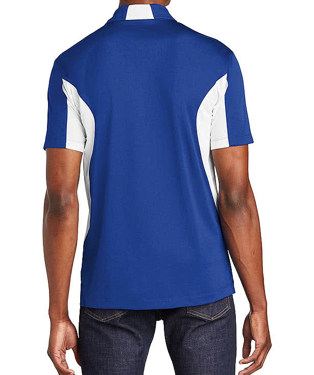 Sport-Tek Sport-Wick Colorblock Micro Pique Performance Polo