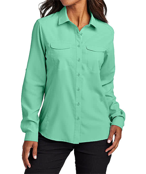 Port Authority Women's Daybreak UV Long Sleeve Shirt