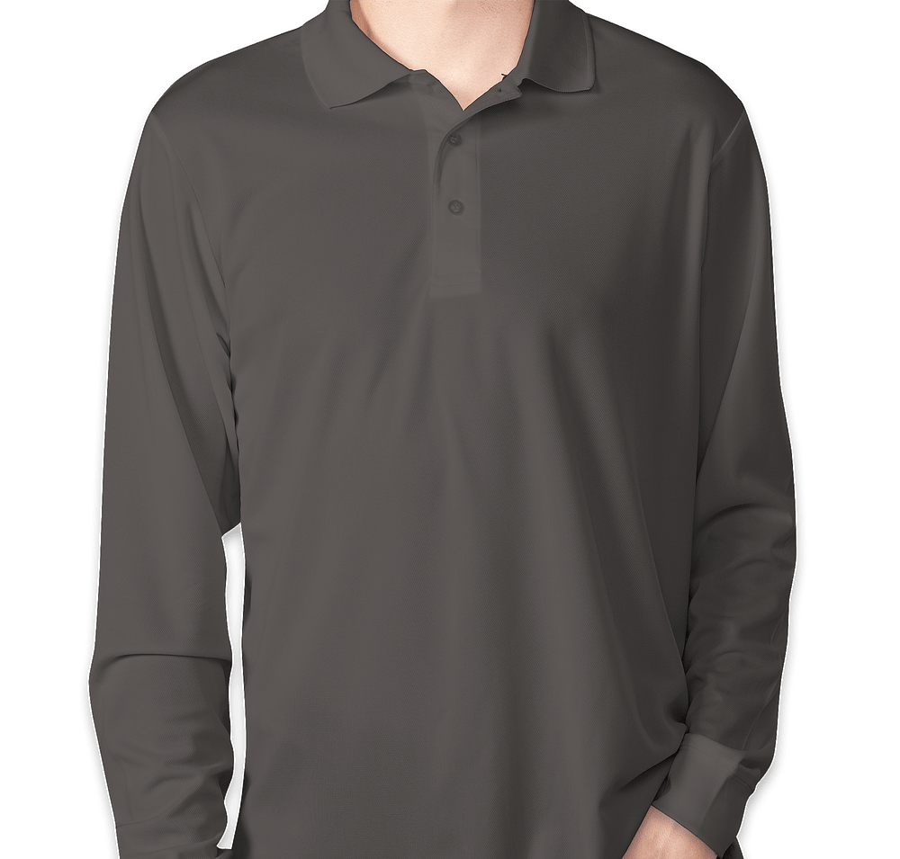 Core 365 Tall Long Sleeve Performance Pique Polo - Embroidered-default