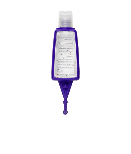 1 oz. Gel Go Hand Sanitizer in Purple