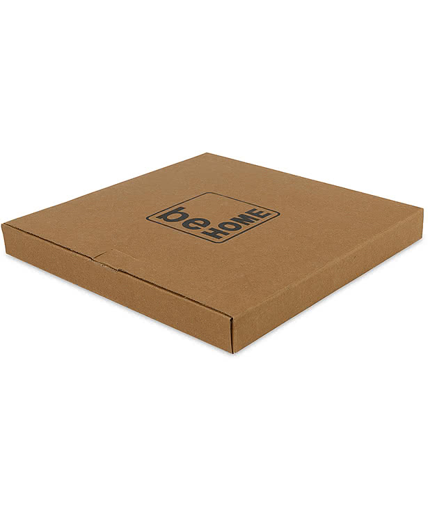 Be Home Luxe Round Enamel Serving Tray