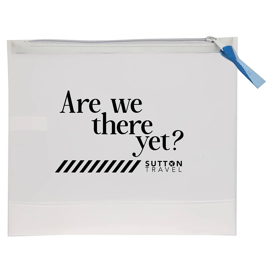 Wander & Roam Clear Travel Pouch