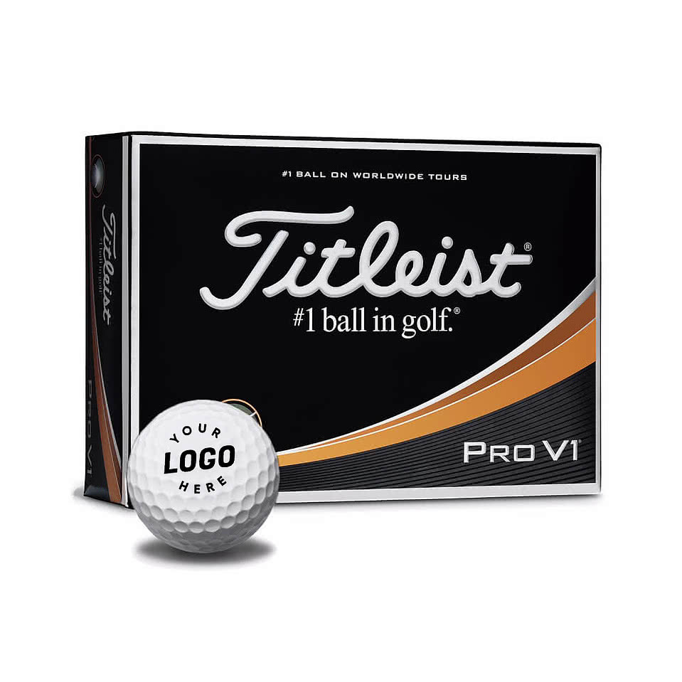 Custom Titleist Pro V1 Golf Balls (Set of 12) - Design Golves