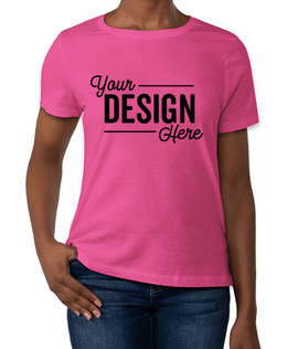 Bella + Canvas Women's Jersey T-shirt - Color: Berry