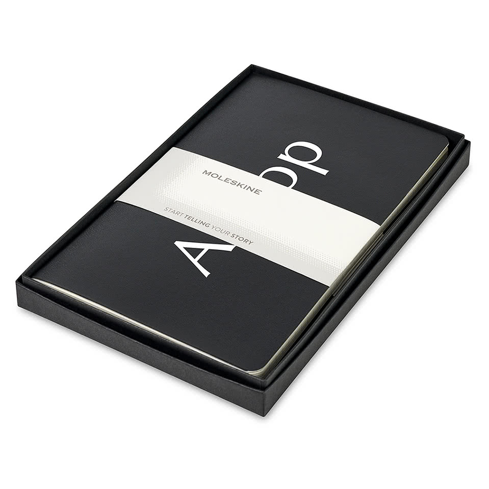 Moleskine Large Soft Cover Volant Notebook Gift Set