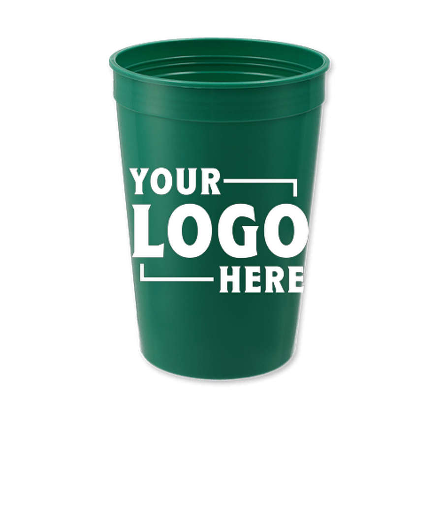 16 oz. Solid Color Stadium Cup in Green