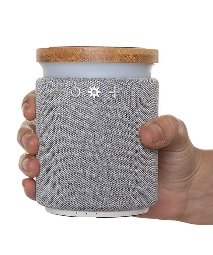 Laser Engraved Ultra Sound Bluetooth Speaker and 5W Wireless Charger