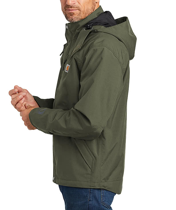 Carhartt soft clearance shell hooded jacket