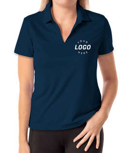 Nike Women's Dri-FIT Micro Pique Performance Polo 2.0 - Color: Navy
