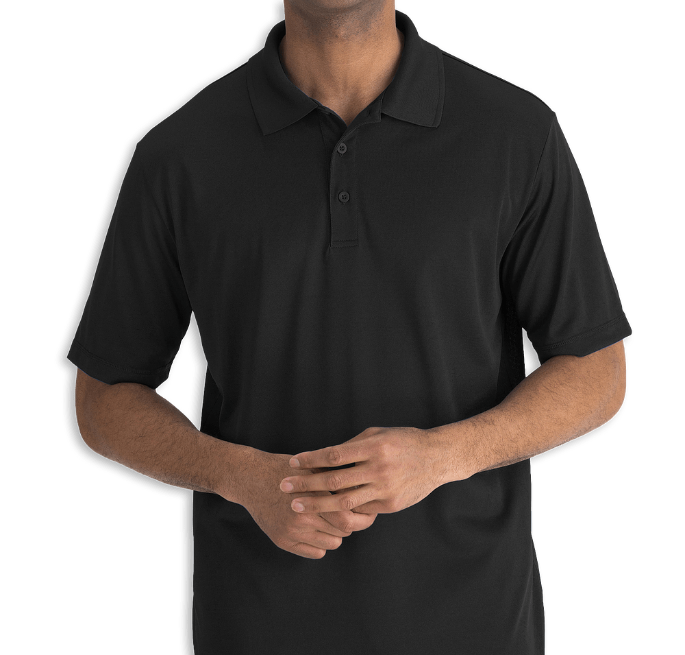 Edwards Mini-Pique Snag Proof Performance Polo - Printed-default