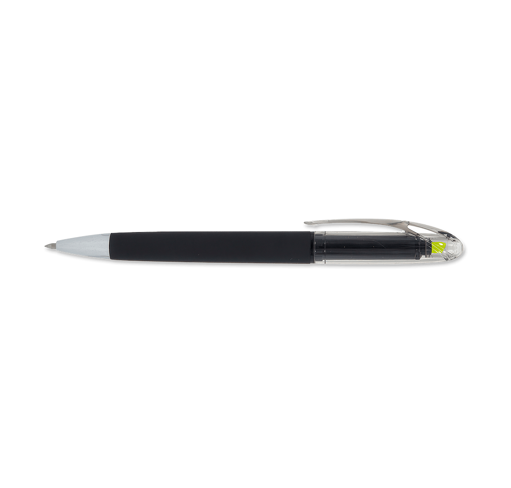 Nori Sleek Write Highlighter and Ballpoint Pen (black ink)-default