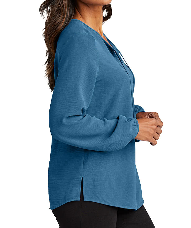 Port Authority Women's Textured Crepe Blouse