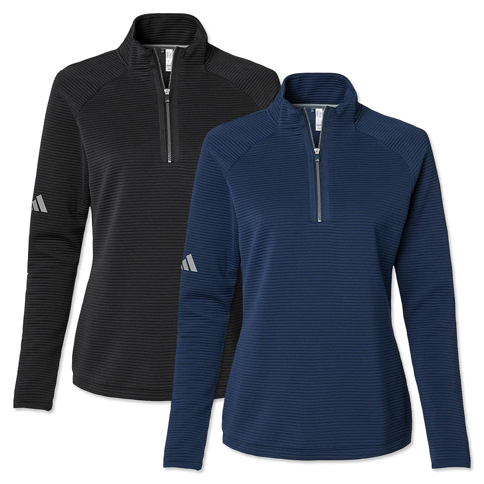 Adidas Women's Spacer Recycled Quarter Zip Sweatshirt