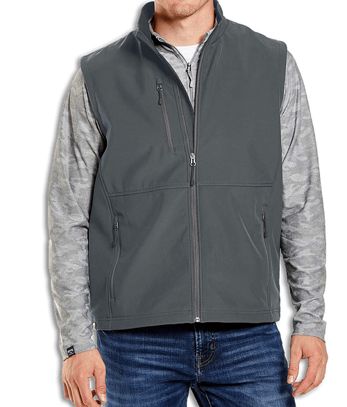 Storm Creek Trailblazer Recycled Soft Shell Vest - Embroidered in Jet  /  Black