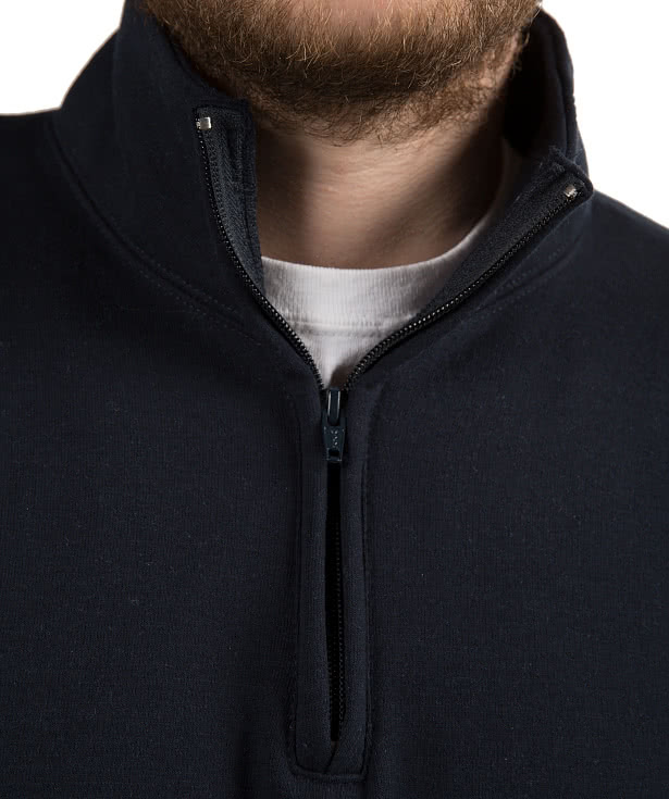 Champion Powerblend Quarter Zip Pullover Sweatshirt