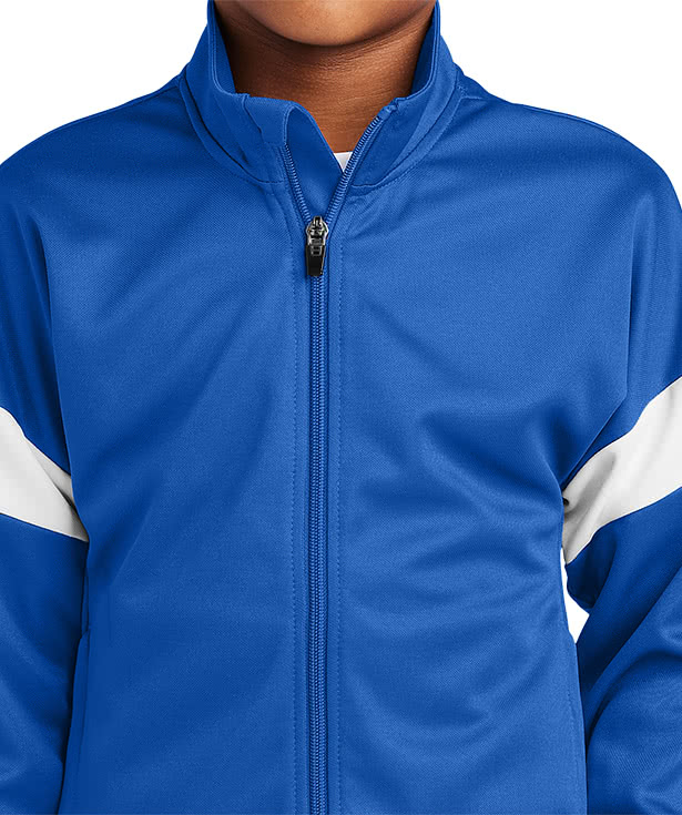 Sport-Tek Youth Recycled Travel Track Jacket