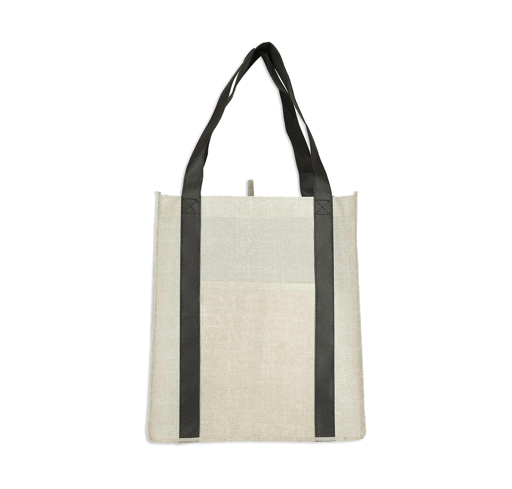 Neptune Recycled Non-Woven Grocery Tote Bag-default