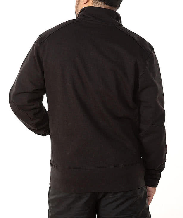 American Giant USA-Made Cadet Collar Full Zip Sweatshirt